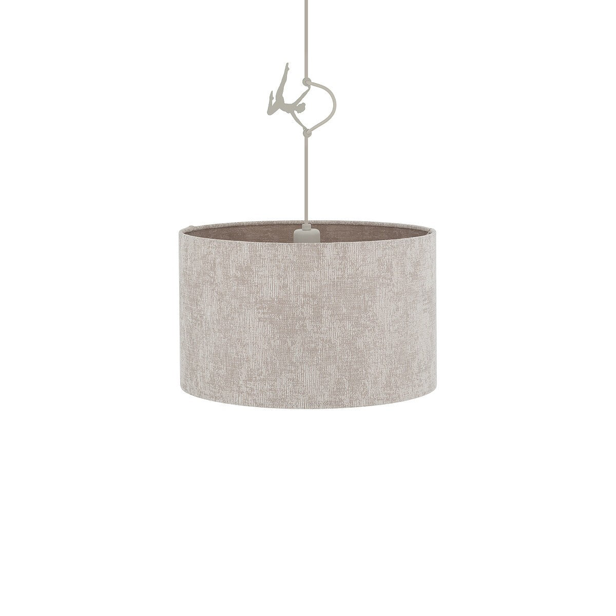 Nowodvorski Lampa wisząca CEDRO S 15W only LED 220-230 50/60 Hz - Tkanina - Beżowy 11664