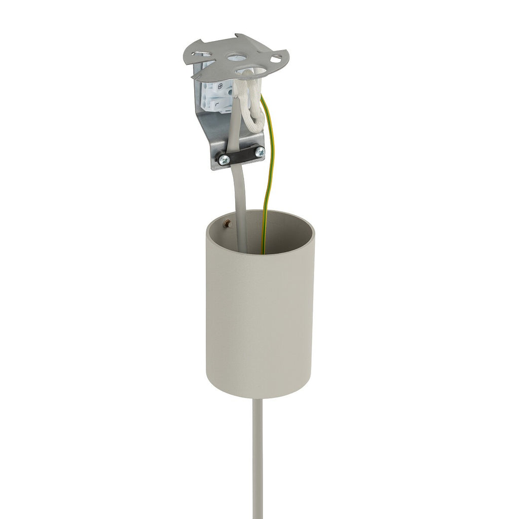 Nowodvorski Lampa wisząca CEDRO S 15W only LED 220-230 50/60 Hz - Tkanina - Beżowy 11664