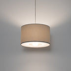 Nowodvorski Lampa wisząca CEDRO S 15W only LED 220-230 50/60 Hz - Tkanina - Beżowy 11664