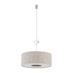 Nowodvorski Lampa wisząca CEDRO M 25W only LED 220-230 50/60 Hz - Tkanina - Beżowy 11665