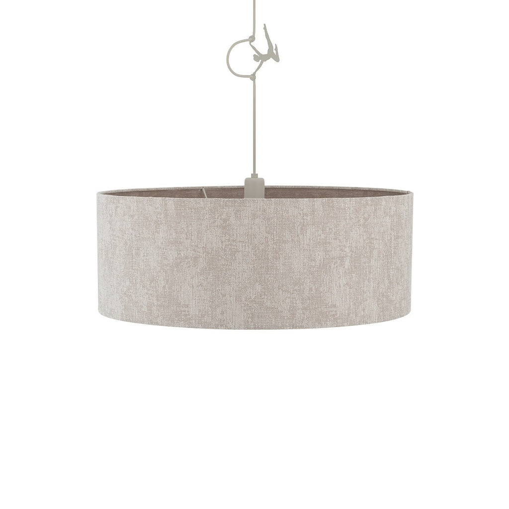 Nowodvorski Lampa wisząca CEDRO M 25W only LED 220-230 50/60 Hz - Tkanina - Beżowy 11665
