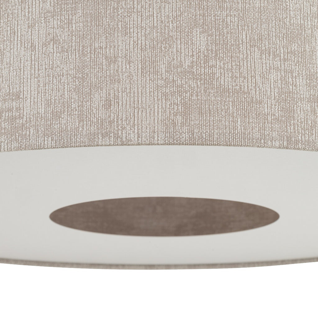 Nowodvorski Lampa wisząca CEDRO M 25W only LED 220-230 50/60 Hz - Tkanina - Beżowy 11665