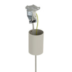 Nowodvorski Lampa wisząca CEDRO M 25W only LED 220-230 50/60 Hz - Tkanina - Beżowy 11665