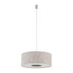 Nowodvorski Lampa wisząca CEDRO M 25W only LED 220-230 50/60 Hz - Tkanina - Beżowy 11665