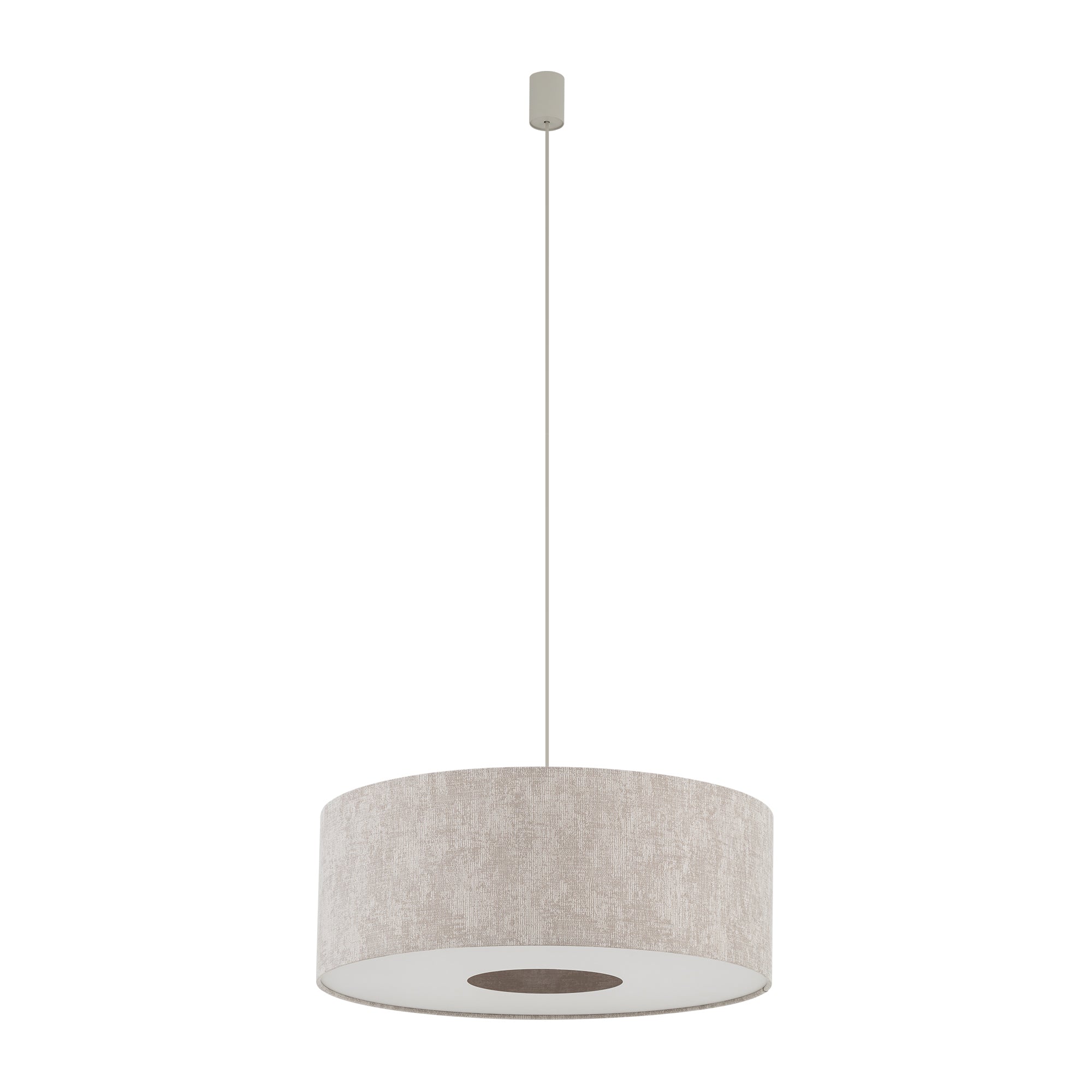 Nowodvorski Lampa wisząca CEDRO M 25W only LED 220-230 50/60 Hz - Tkanina - Beżowy 11665