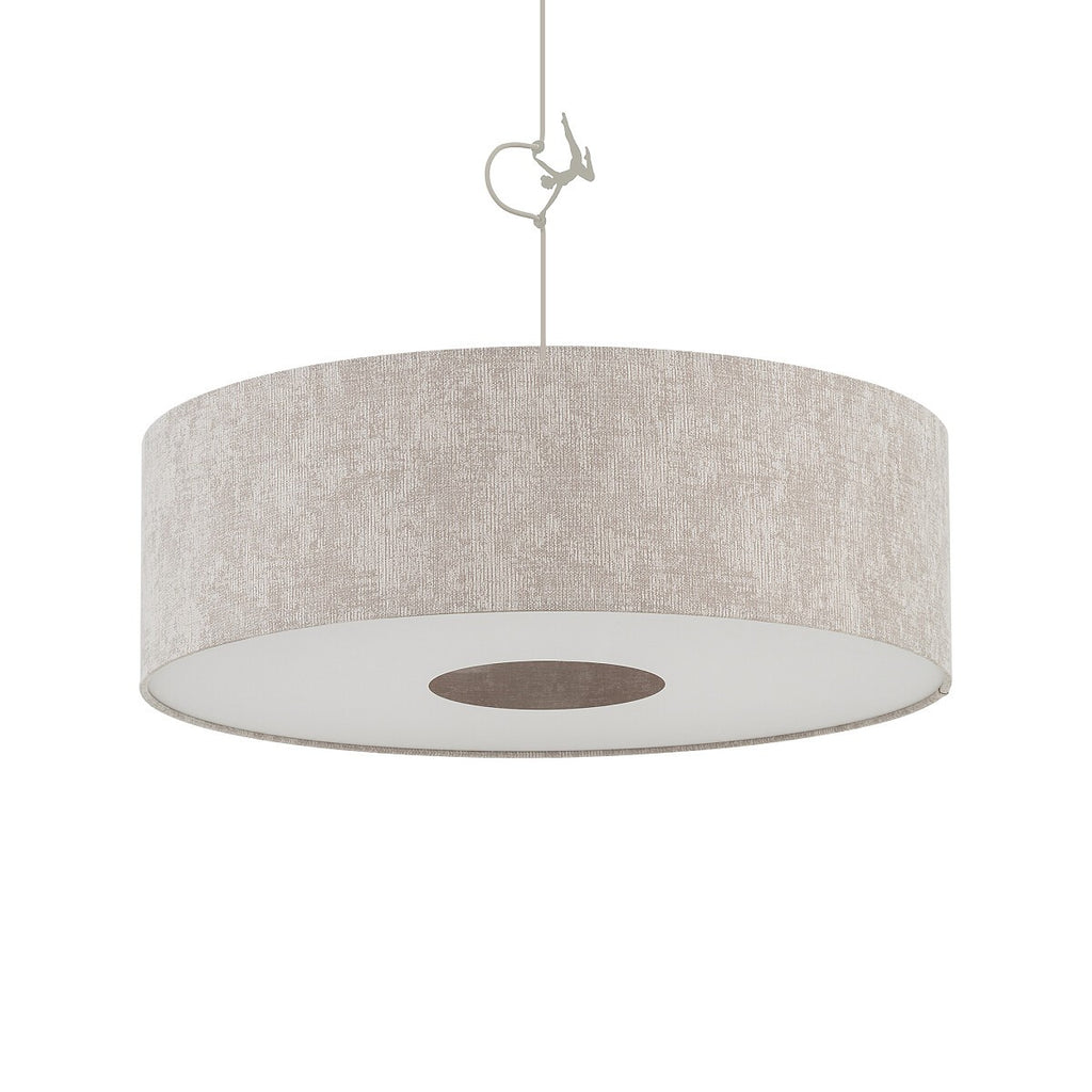 Nowodvorski Lampa wisząca CEDRO L 25W only LED 220-230 50/60 Hz - Tkanina - Beżowy 11666