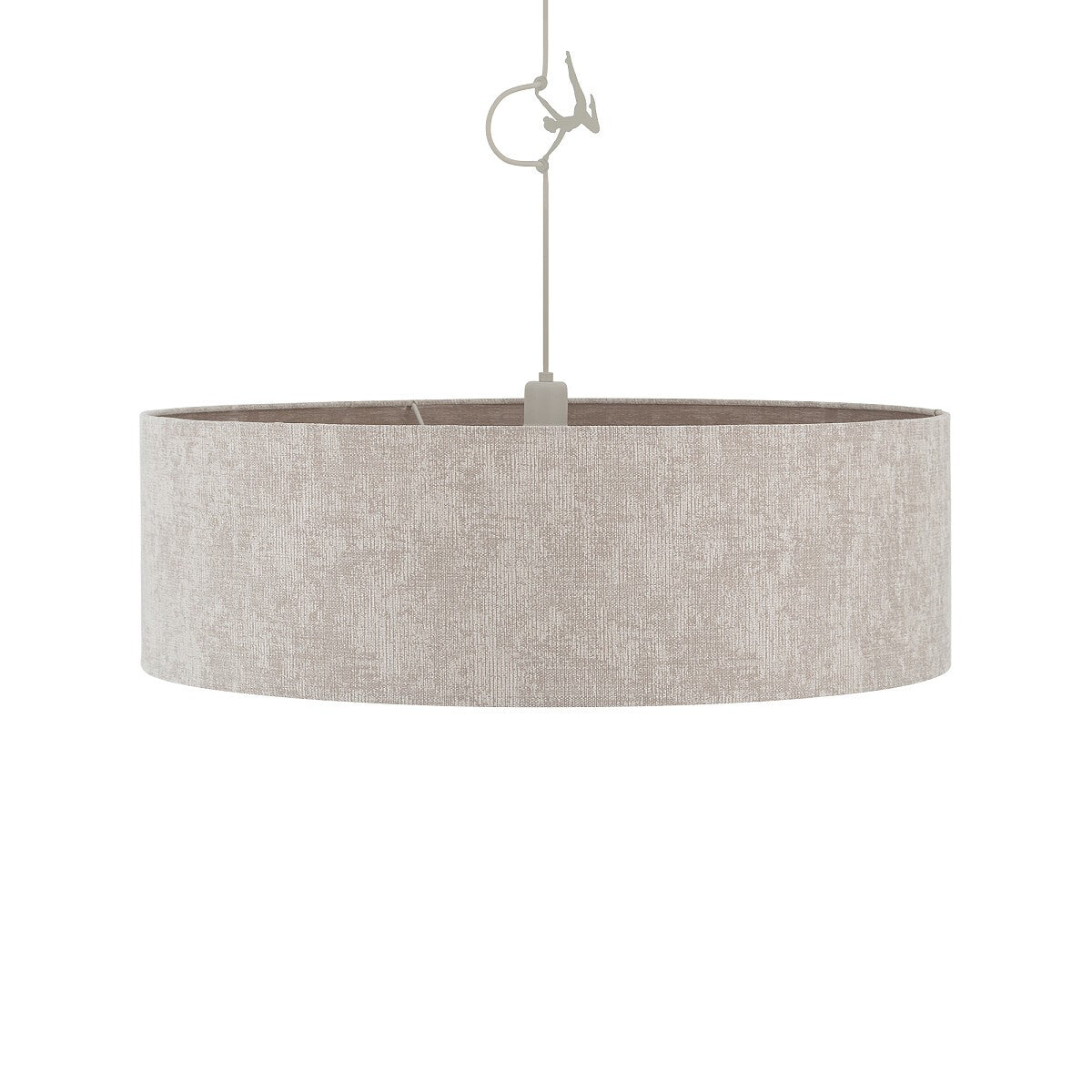 Nowodvorski Lampa wisząca CEDRO L 25W only LED 220-230 50/60 Hz - Tkanina - Beżowy 11666