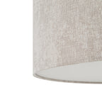 Nowodvorski Lampa wisząca CEDRO L 25W only LED 220-230 50/60 Hz - Tkanina - Beżowy 11666