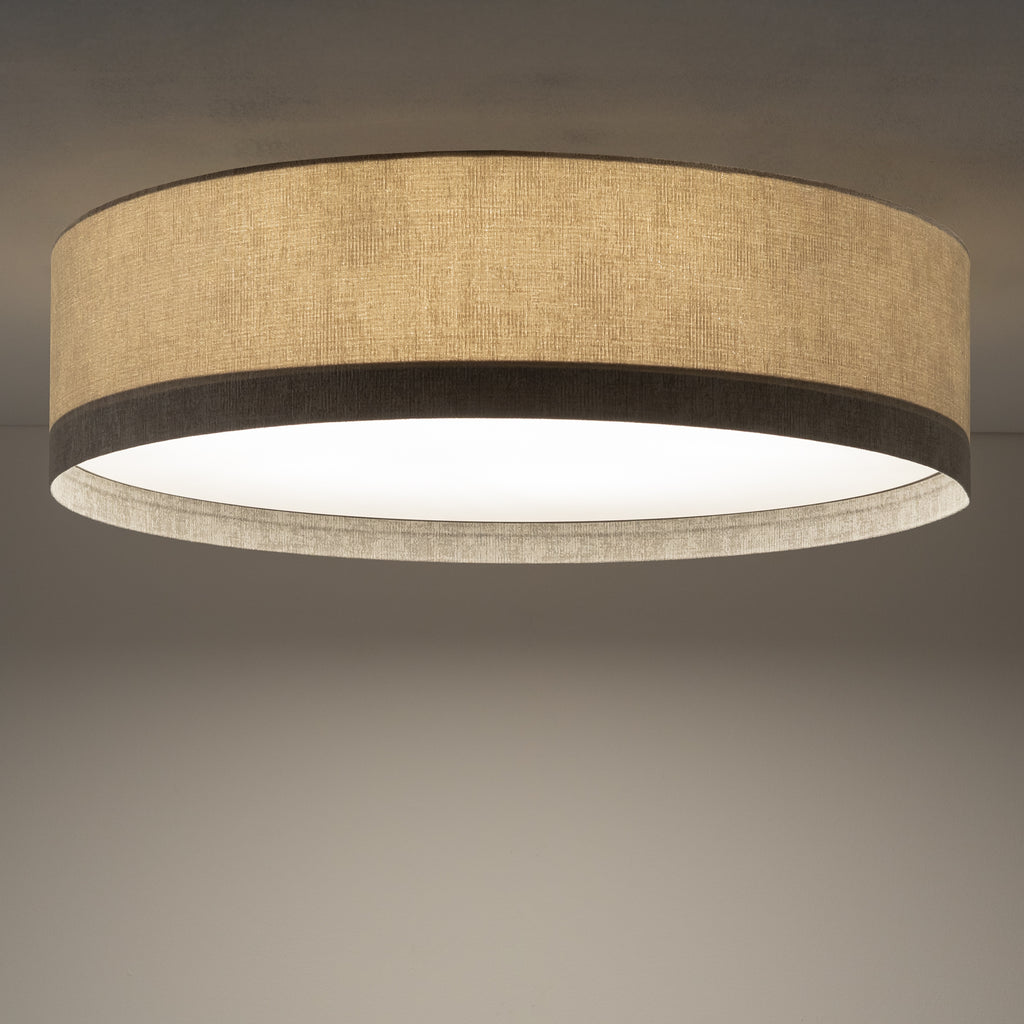 Nowodvorski Plafon CEDRO L 15W only LED 220-230 50/60 Hz - Tkanina - Beżowy 11672