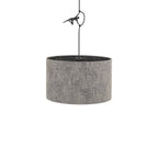 Nowodvorski Lampa wisząca LAGO S 15W only LED 220-230 50/60 Hz - Tkanina - Szary 11673