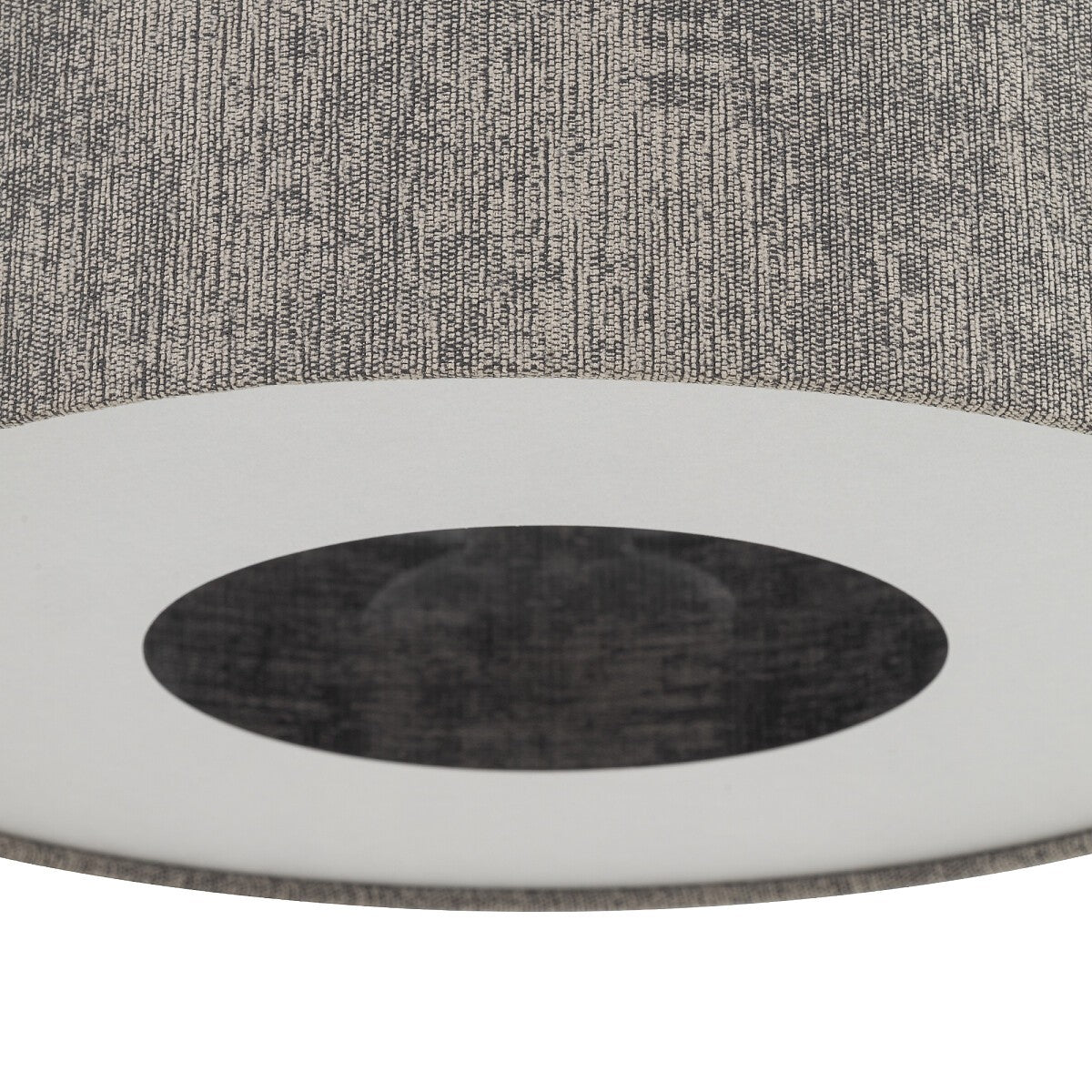 Nowodvorski Lampa wisząca LAGO S 15W only LED 220-230 50/60 Hz - Tkanina - Szary 11673