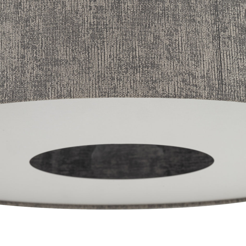 Nowodvorski Lampa wisząca LAGO M 25W only LED 220-230 50/60 Hz - Tkanina - Szary 11674