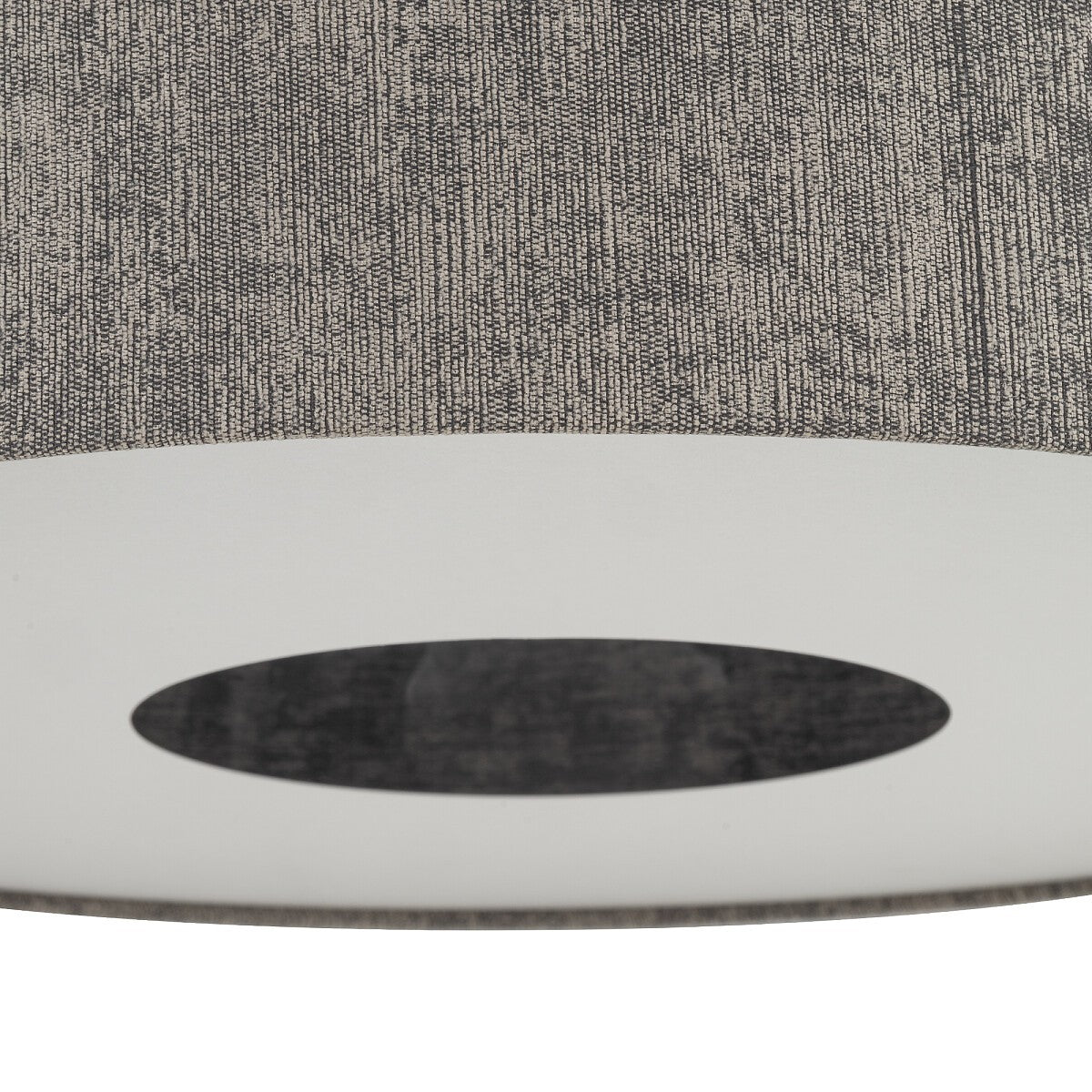 Nowodvorski Lampa wisząca LAGO M 25W only LED 220-230 50/60 Hz - Tkanina - Szary 11674
