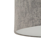 Nowodvorski Lampa wisząca LAGO M 25W only LED 220-230 50/60 Hz - Tkanina - Szary 11674