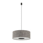 Nowodvorski Lampa wisząca LAGO M 25W only LED 220-230 50/60 Hz - Tkanina - Szary 11674