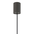 Nowodvorski Lampa wisząca LAGO L 25W only LED 220-230 50/60 Hz - Tkanina - Szary 11675