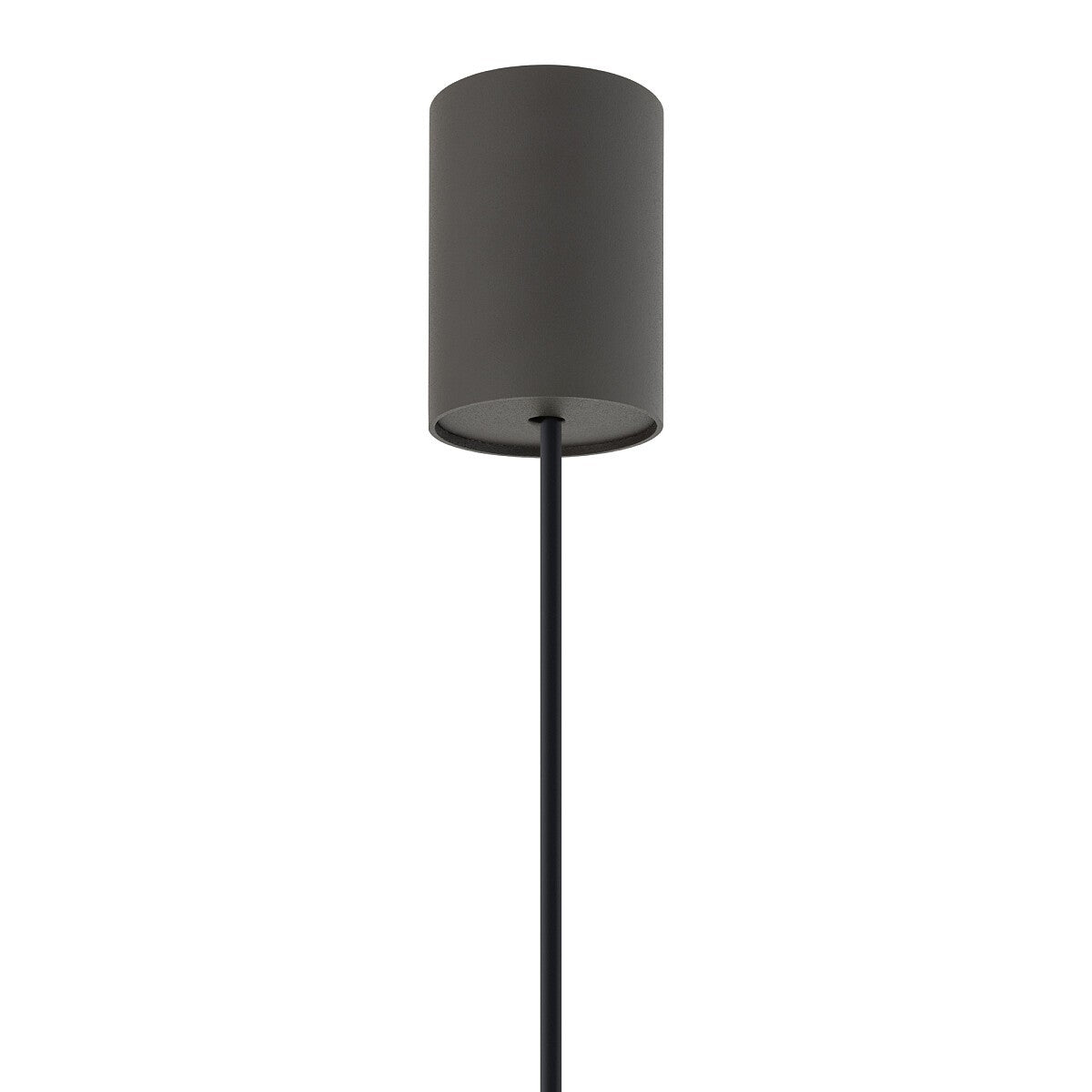 Nowodvorski Lampa wisząca LAGO L 25W only LED 220-230 50/60 Hz - Tkanina - Szary 11675