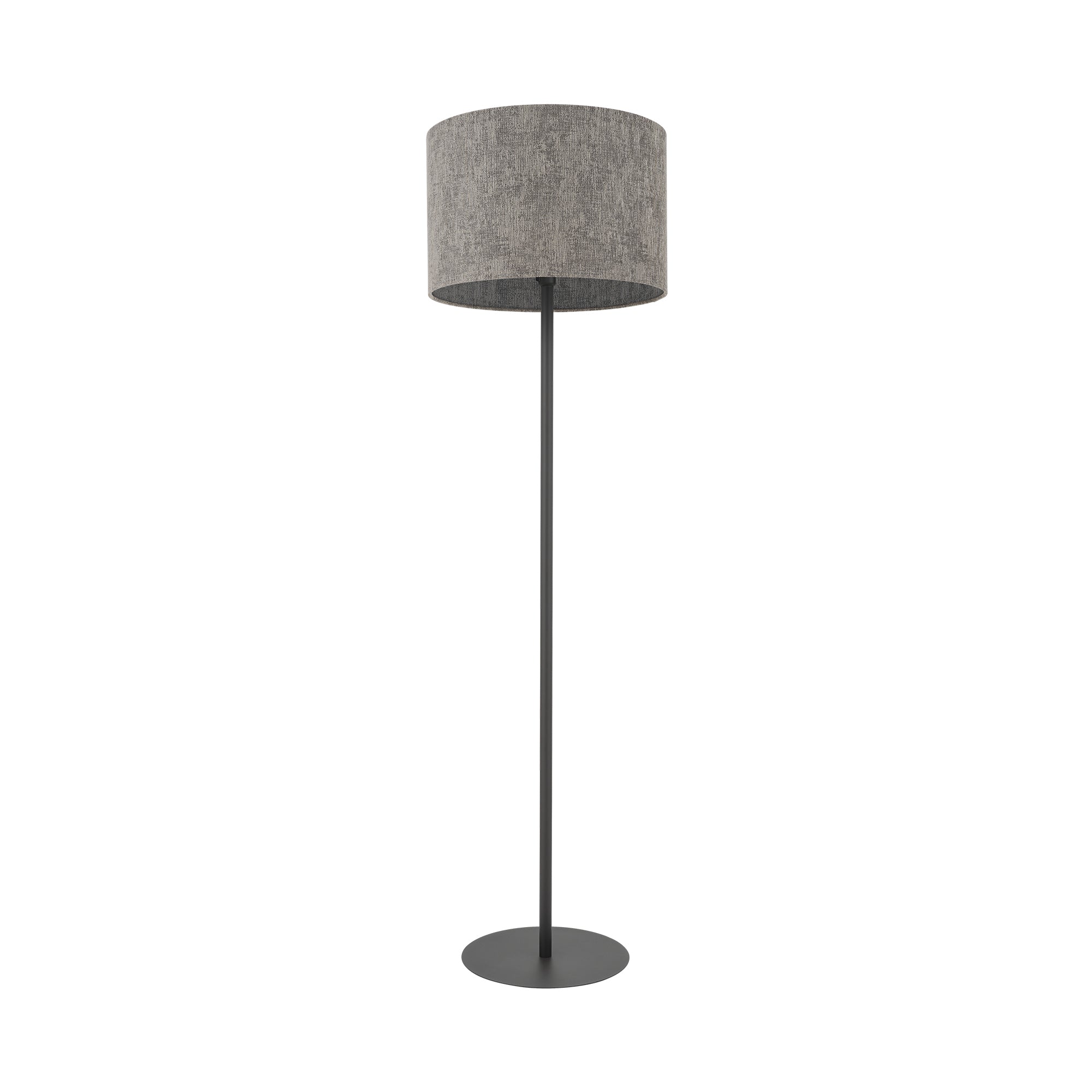 Nowodvorski Lampa podłogowa LAGO 25W only LED 220-230 50/60 Hz - Tkanina - Szary 11676