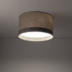 Nowodvorski Plafon LAGO S 15W only LED 220-230 50/60 Hz - Tkanina - Szary 11679