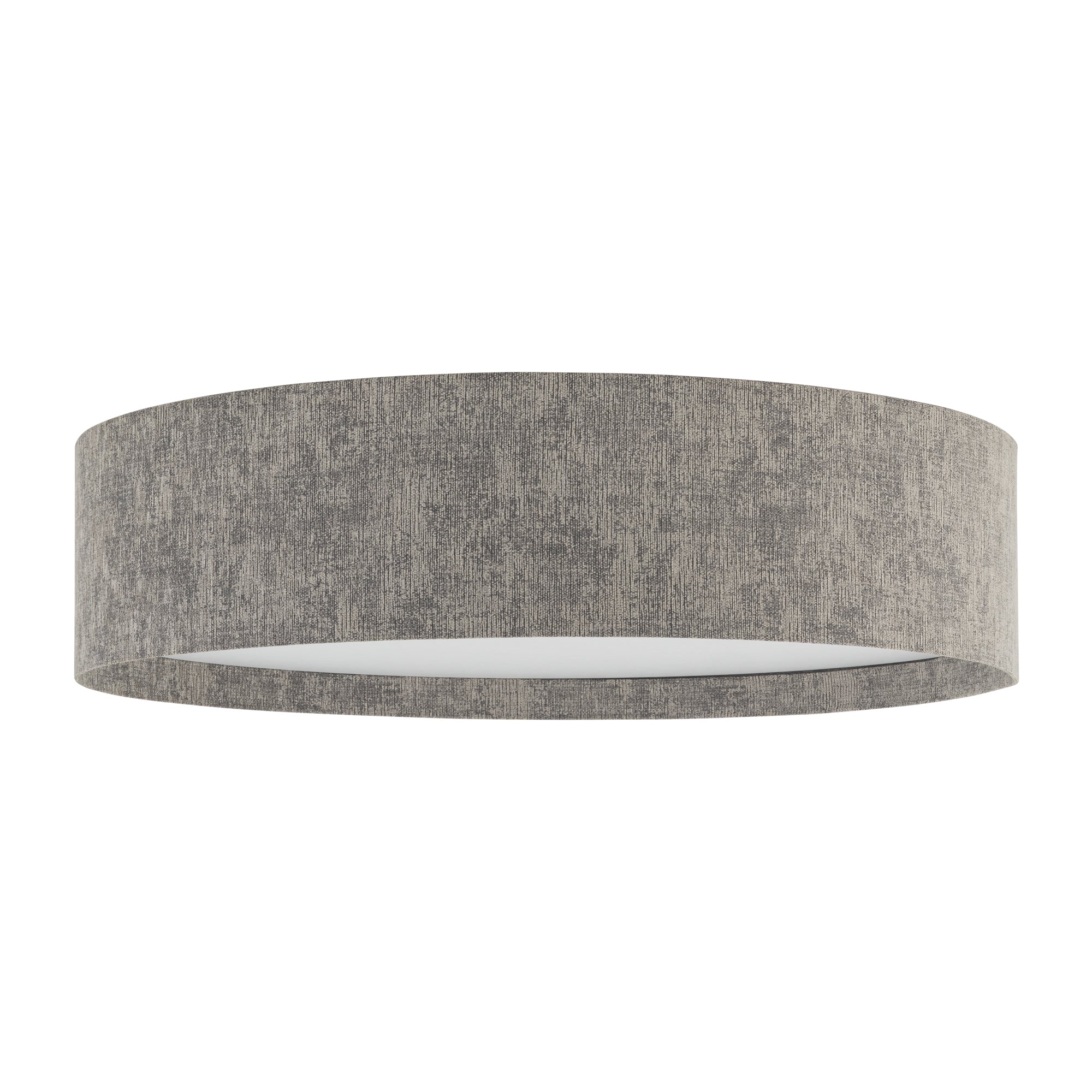 Nowodvorski Plafon LAGO M 15W only LED 220-230 50/60 Hz - Tkanina - Szary 11680