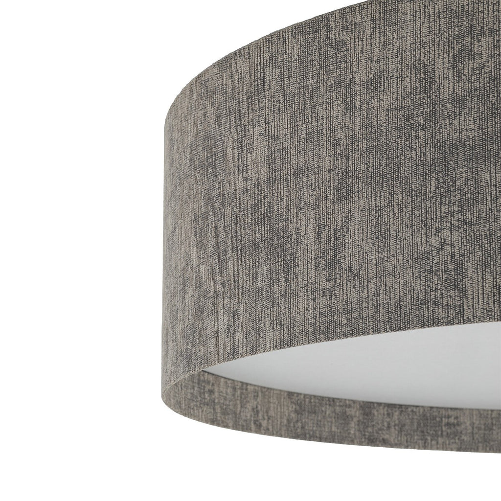 Nowodvorski Plafon LAGO M 15W only LED 220-230 50/60 Hz - Tkanina - Szary 11680