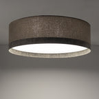 Nowodvorski Plafon LAGO M 15W only LED 220-230 50/60 Hz - Tkanina - Szary 11680