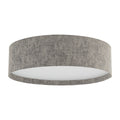 Nowodvorski Plafon LAGO M 15W only LED 220-230 50/60 Hz - Tkanina - Szary 11680