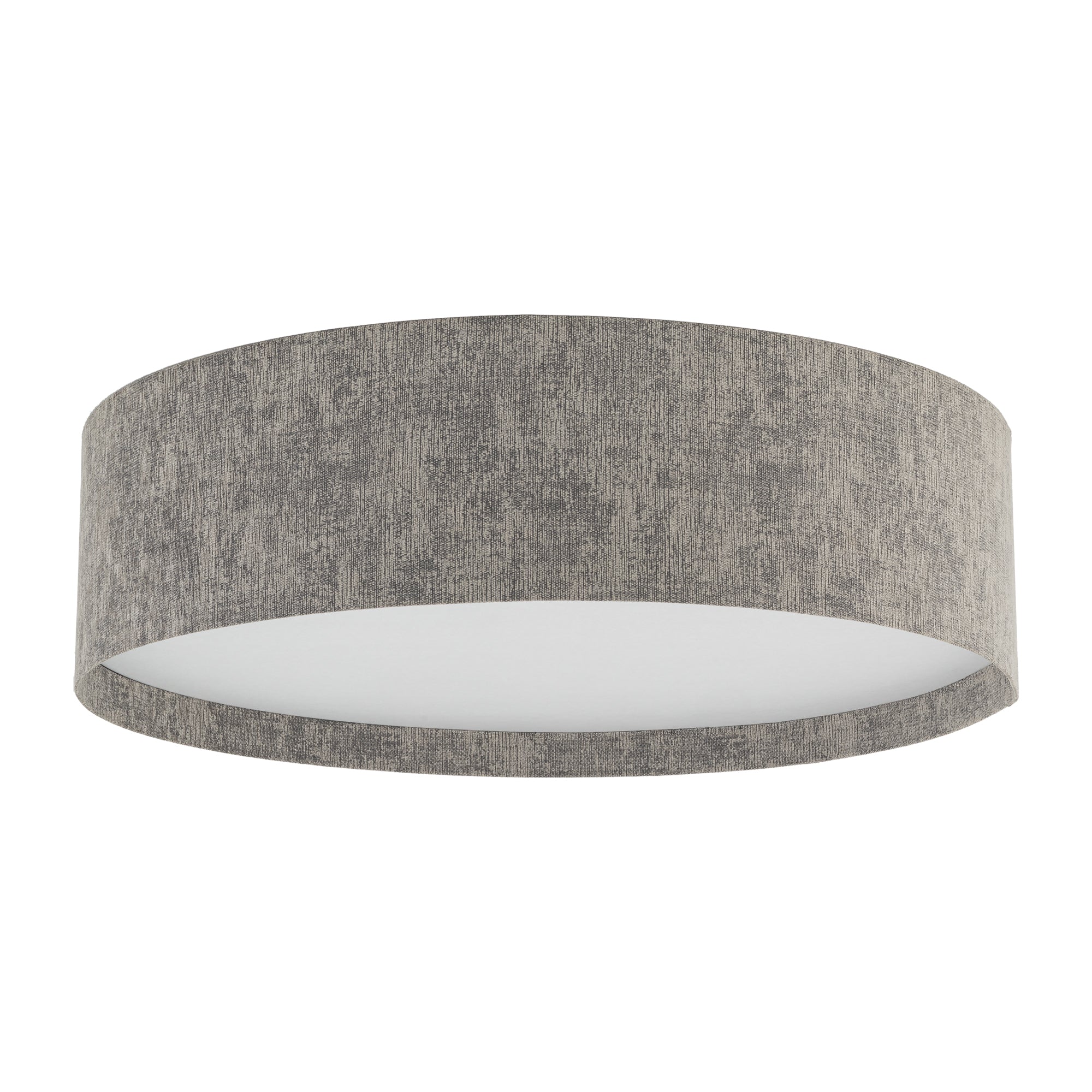 Nowodvorski Plafon LAGO M 15W only LED 220-230 50/60 Hz - Tkanina - Szary 11680