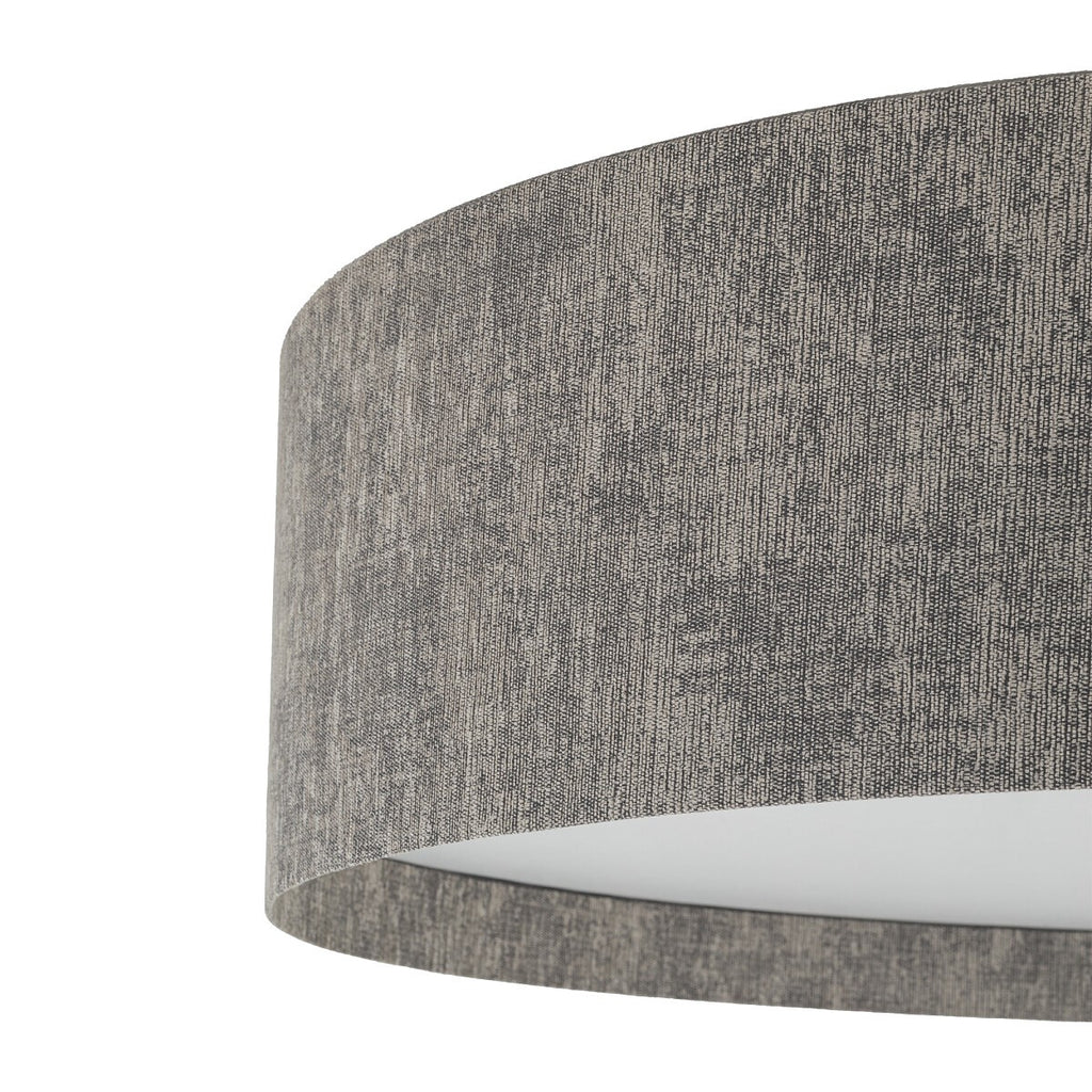 Nowodvorski Plafon LAGO L 15W only LED 220-230 50/60 Hz - Tkanina - Szary 11681