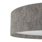 Nowodvorski Plafon LAGO L 15W only LED 220-230 50/60 Hz - Tkanina - Szary 11681
