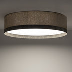 Nowodvorski Plafon LAGO L 15W only LED 220-230 50/60 Hz - Tkanina - Szary 11681