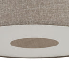 Nowodvorski Lampa wisząca TUTOIA 25W only LED 220-230 50/60 Hz - Tkanina - Beżowy 11682
