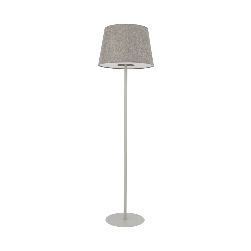 Nowodvorski Lampa podłogowa TUTOIA 25W only LED 220-230 50/60 Hz - Tkanina - Beżowy 11683