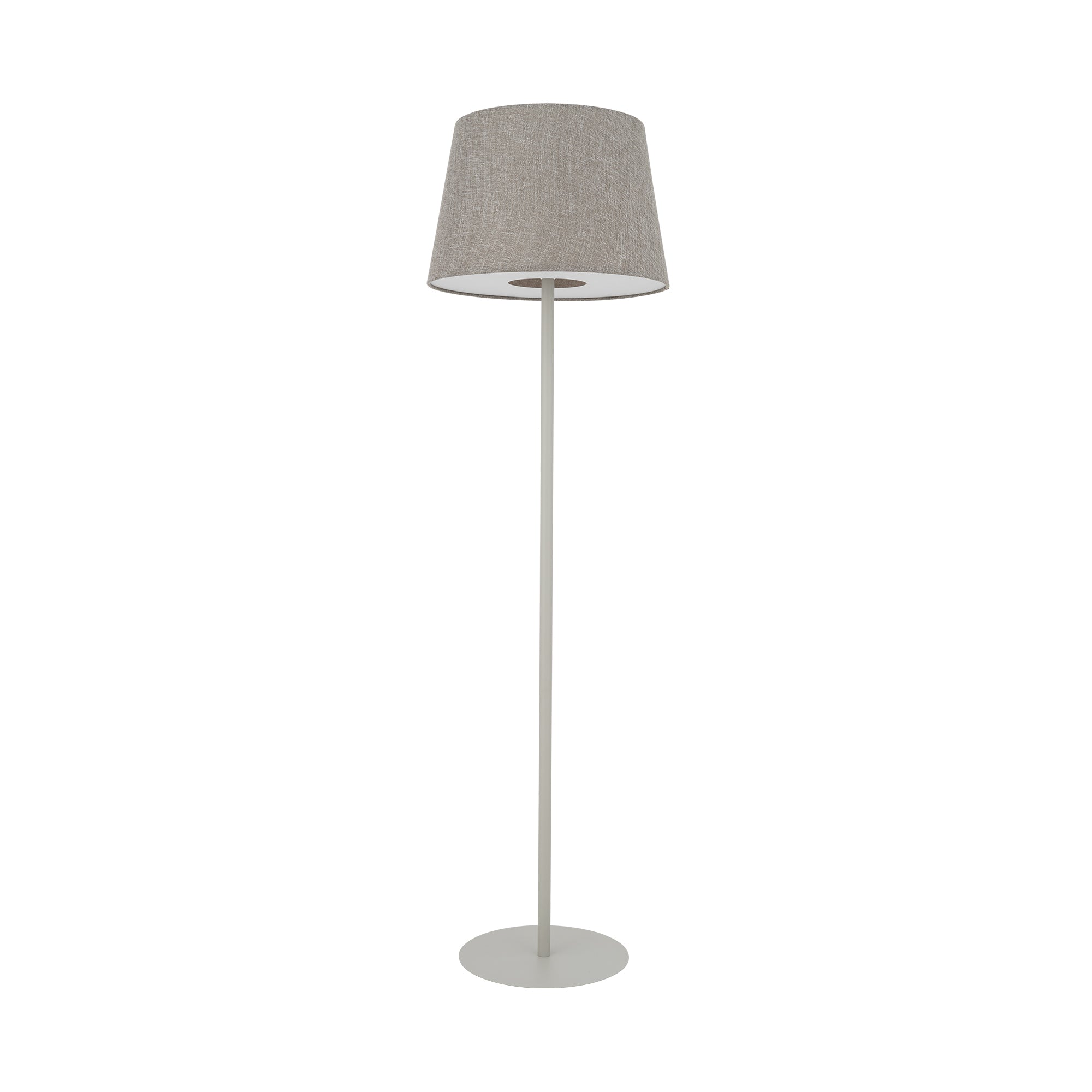 Nowodvorski Lampa podłogowa TUTOIA 25W only LED 220-230 50/60 Hz - Tkanina - Beżowy 11683