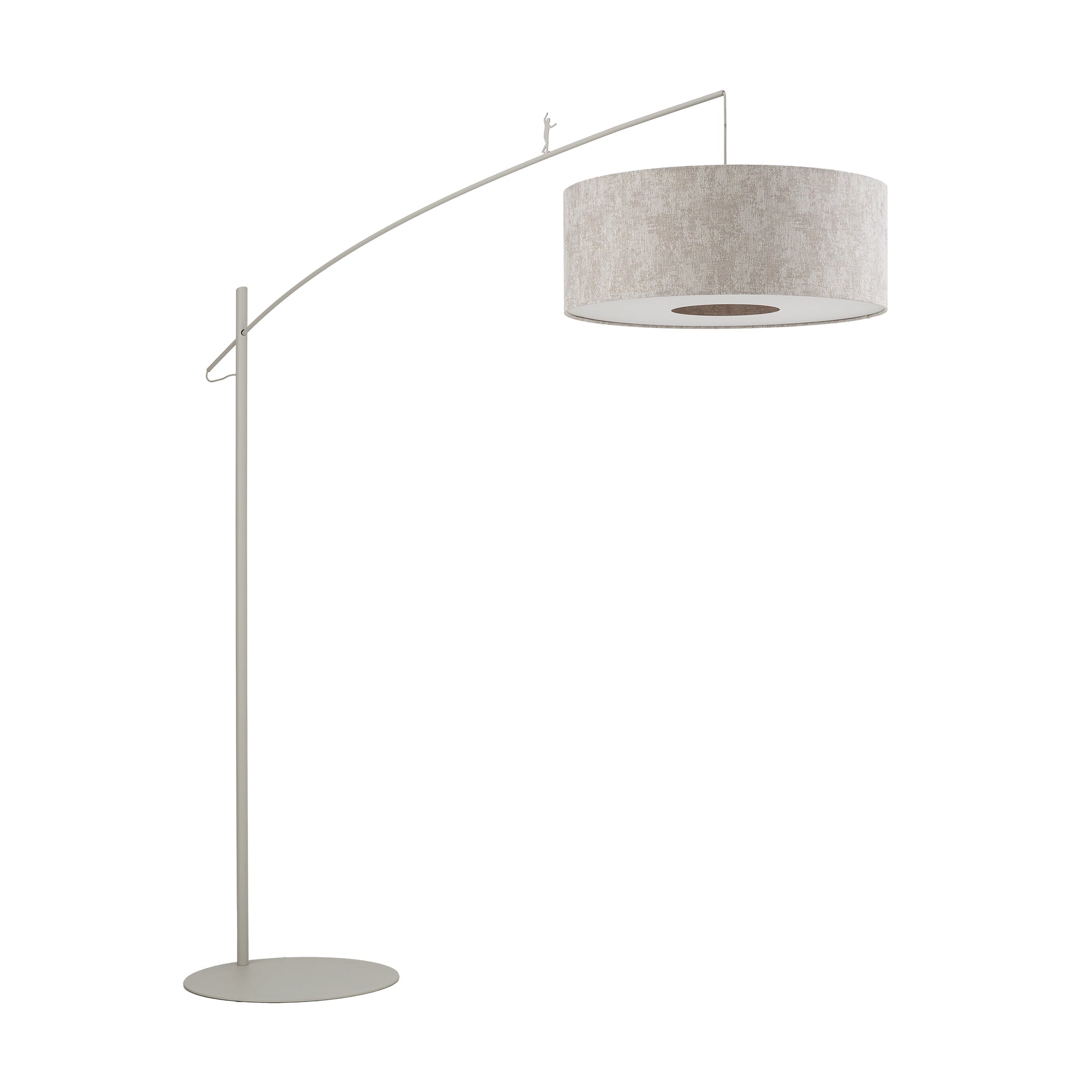 Nowodvorski Lampa podłogowa POISE B 25W only LED 220-230 50/60 Hz - Tkanina - Beżowy 11685
