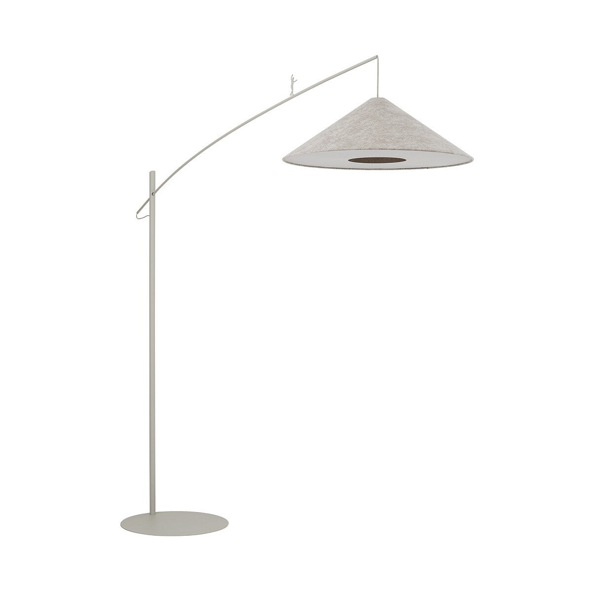 Nowodvorski Lampa podłogowa POISE A 25W only LED 220-230 50/60 Hz - Tkanina - Beżowy 11686