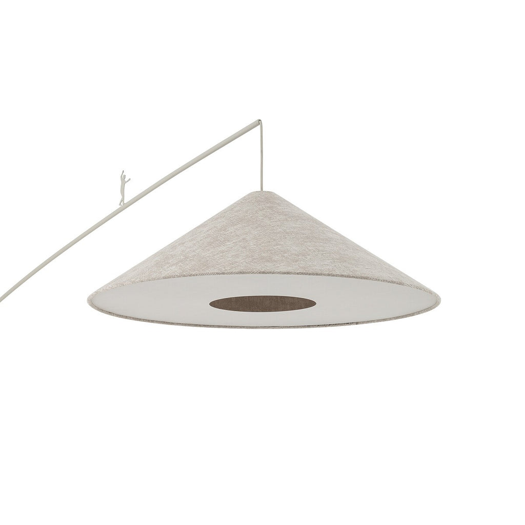 Nowodvorski Lampa podłogowa POISE A 25W only LED 220-230 50/60 Hz - Tkanina - Beżowy 11686