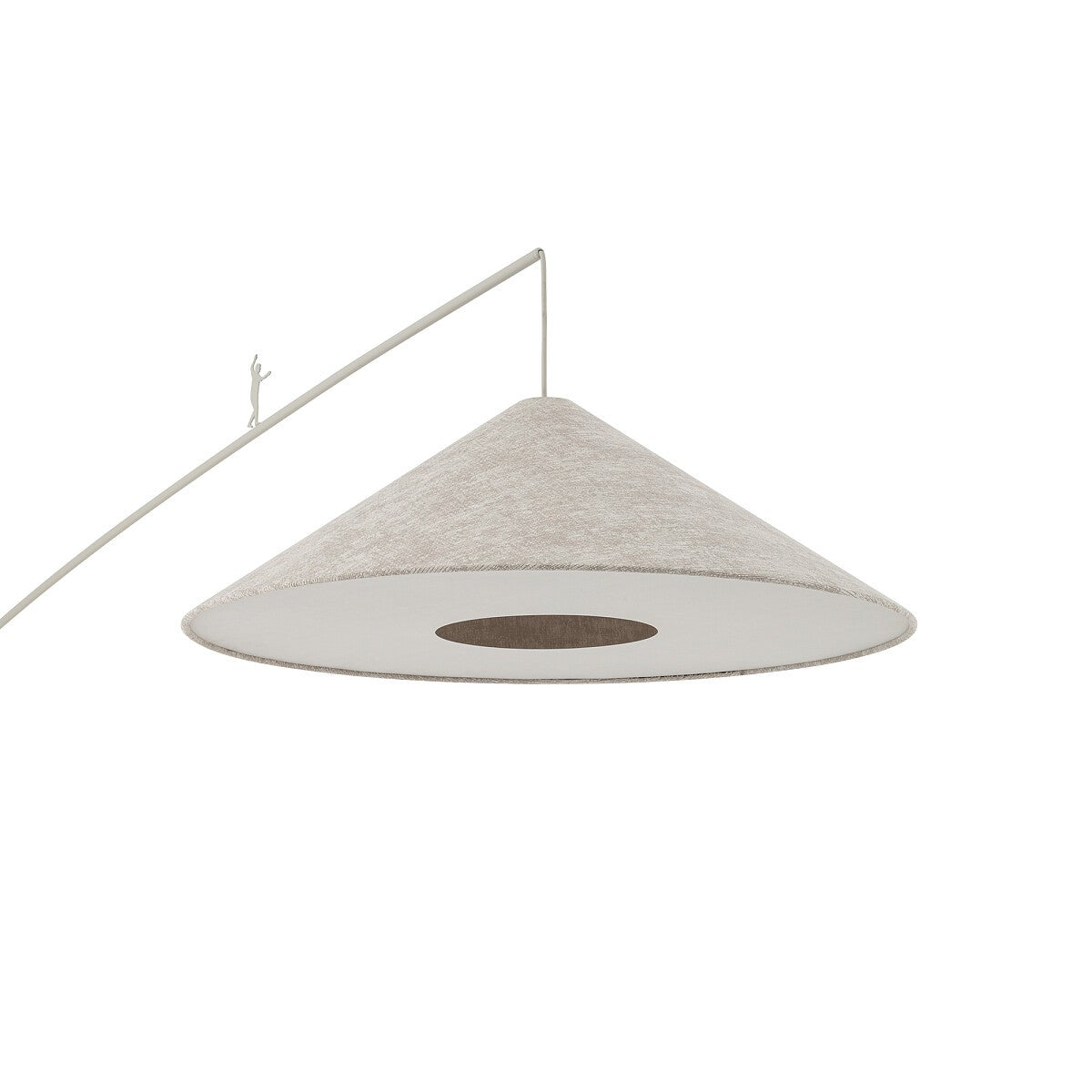 Nowodvorski Lampa podłogowa POISE A 25W only LED 220-230 50/60 Hz - Tkanina - Beżowy 11686