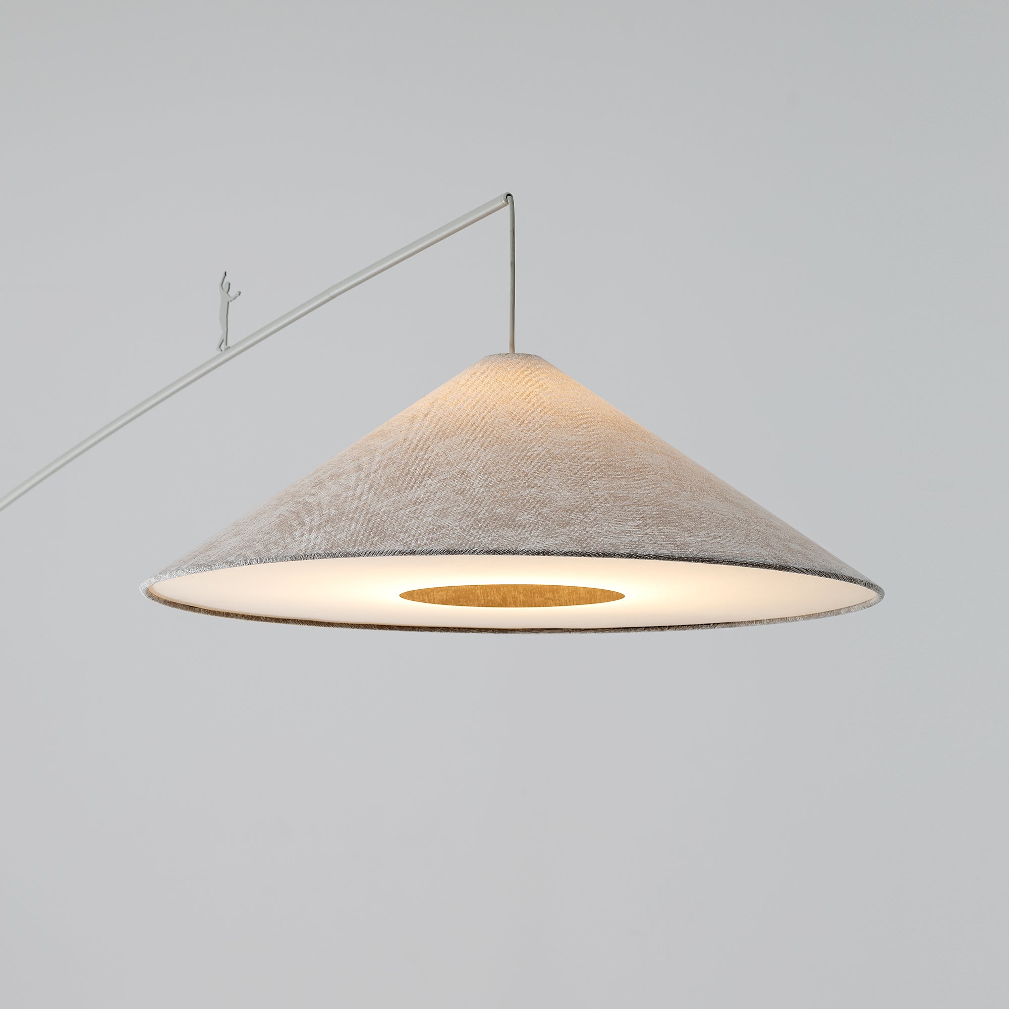 Nowodvorski Lampa podłogowa POISE A 25W only LED 220-230 50/60 Hz - Tkanina - Beżowy 11686