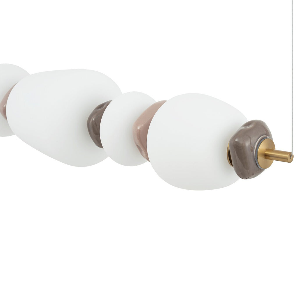 Nowodvorski Lampa wisząca CERAMIC LED 26W 220-230 50/60 - Szkło - Szary 11699