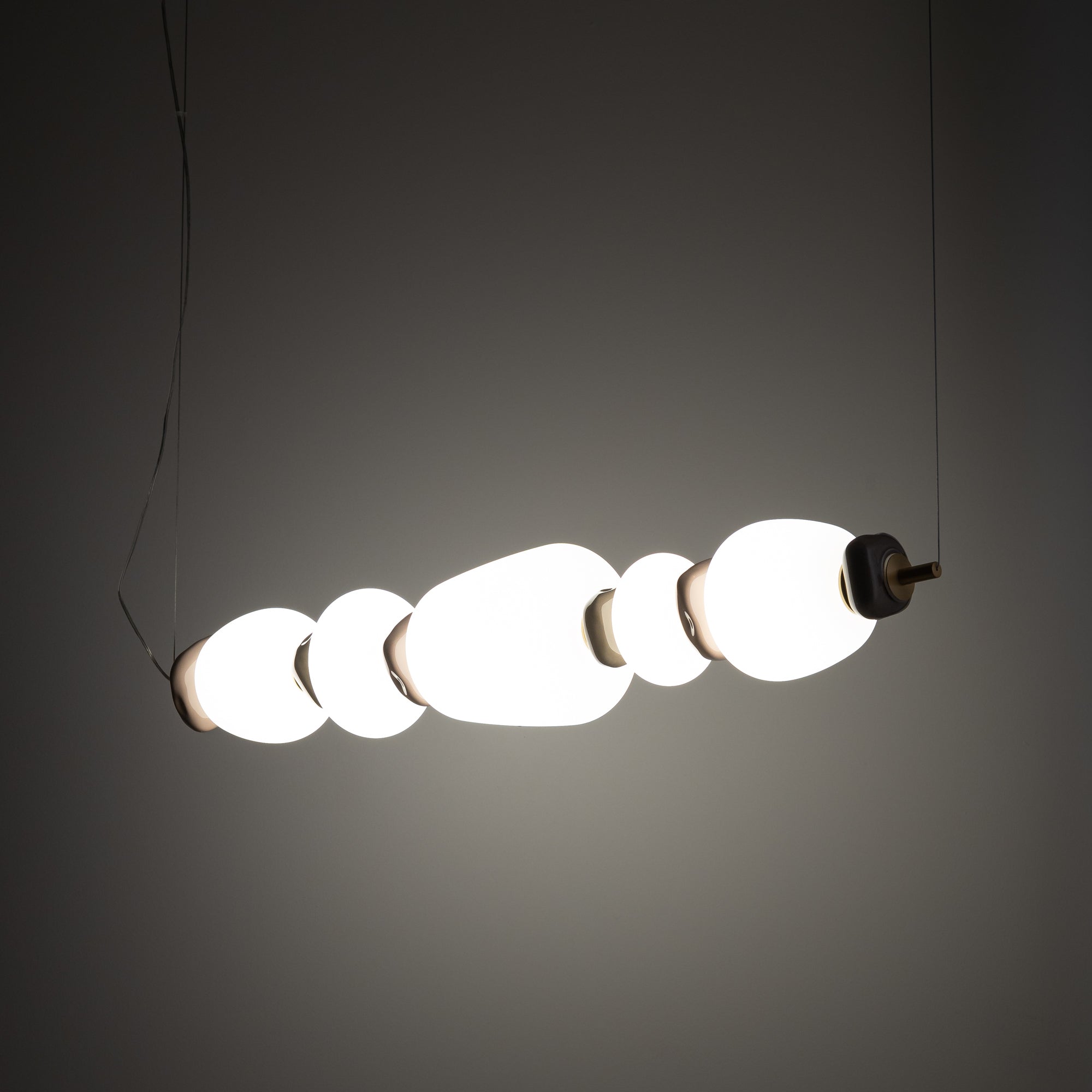 Nowodvorski Lampa wisząca CERAMIC LED 26W 220-230 50/60 - Szkło - Szary 11699