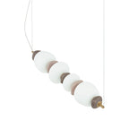 Nowodvorski Lampa wisząca CERAMIC LED 22W 220-230 50/60 - Szkło - Szary 11700