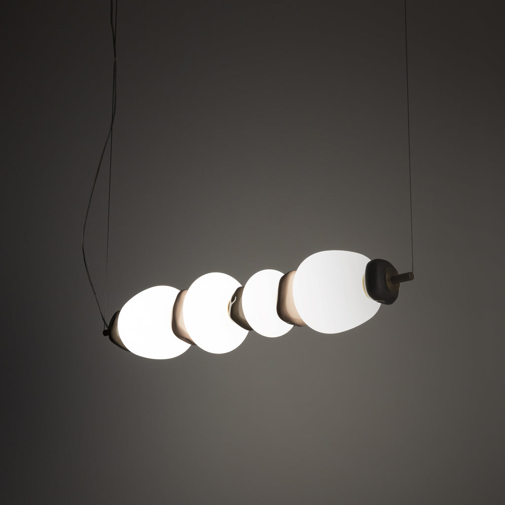 Nowodvorski Lampa wisząca CERAMIC LED 22W 220-230 50/60 - Szkło - Szary 11700