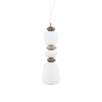 Nowodvorski Lampa wisząca CERAMIC LED 19W 220-230 50/60 - Szkło - Szary 11701