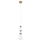 Nowodvorski Lampa wisząca CERAMIC LED 19W 220-230 50/60 - Szkło - Szary 11701