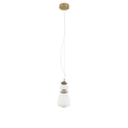 Nowodvorski Lampa wisząca CERAMIC LED 12W 220-230 50/60 - Szkło - Szary 11702
