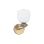 Nowodvorski Kinkiet CERAMIC LED 8W 220-230 50/60 - Szkło - Brąz 11703