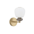 Nowodvorski Kinkiet CERAMIC LED 8W 220-230 50/60 - Szkło - Brąz 11703