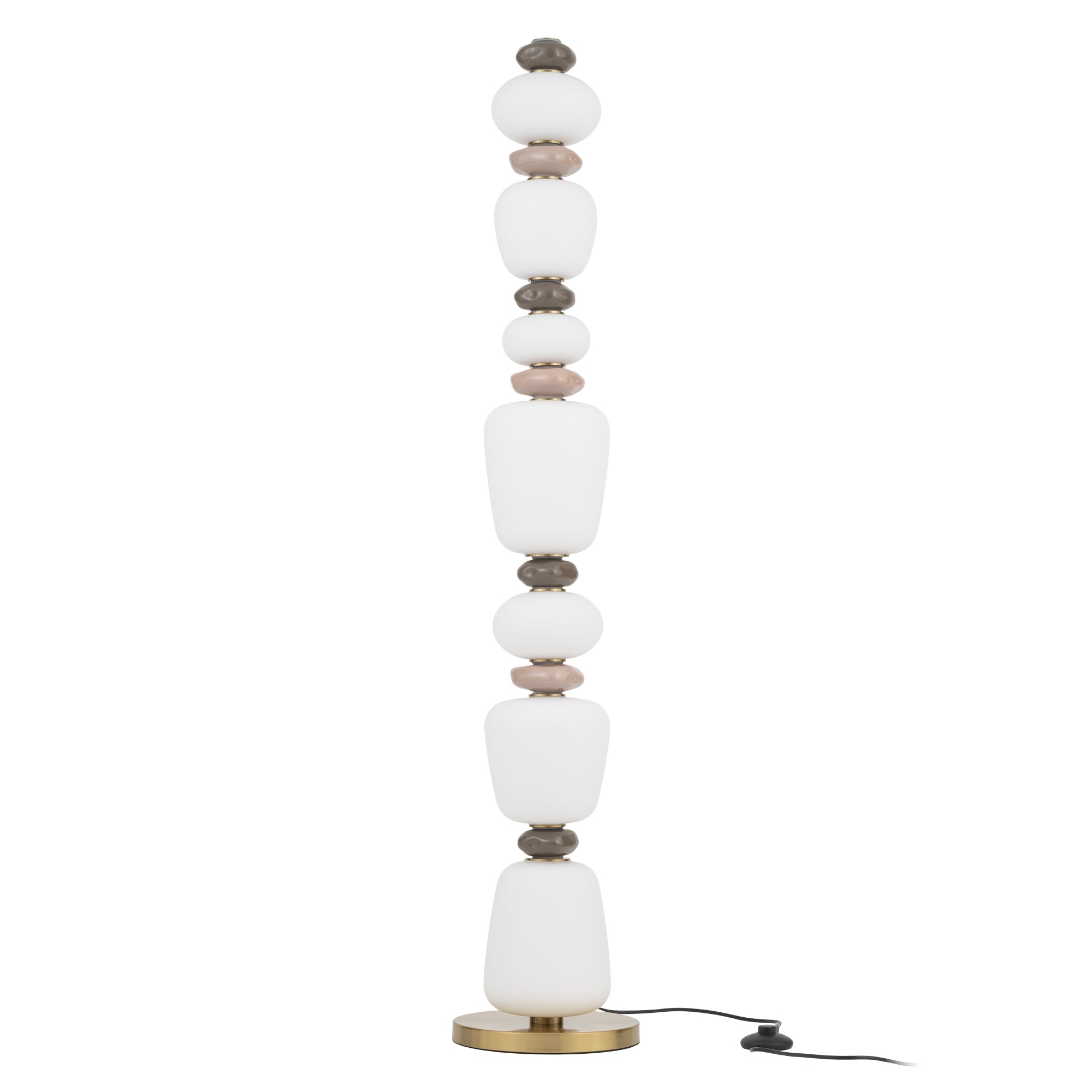 Nowodvorski Lampa podłogowa CERAMIC LED 34W 220-230 50/60 - Szkło - Szary 11704