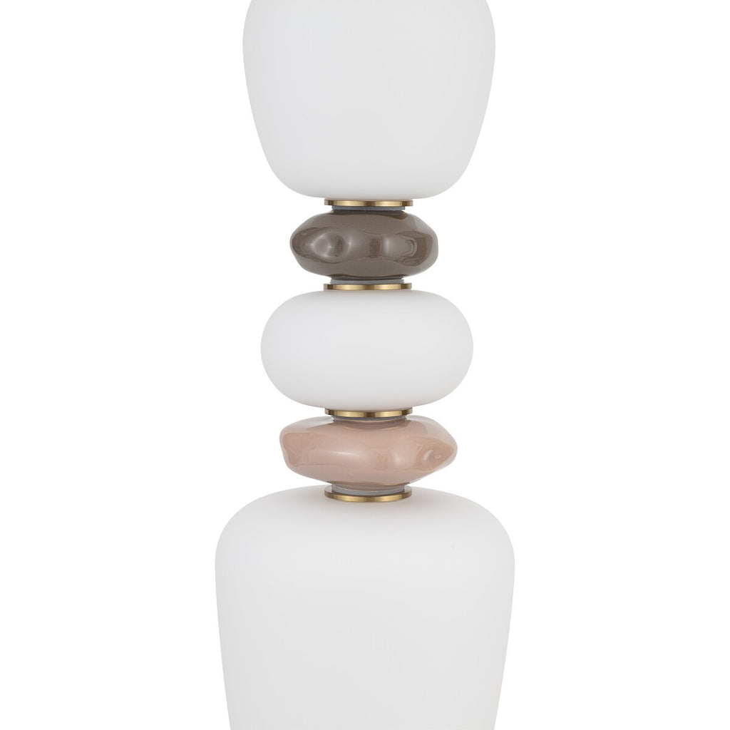 Nowodvorski Lampa podłogowa CERAMIC LED 34W 220-230 50/60 - Szkło - Szary 11704